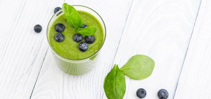 Spinach Blueberry Smoothie
